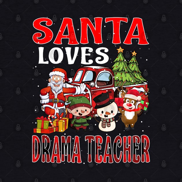 Santa Loves Drama Teacher by intelus